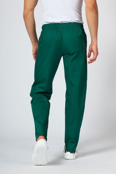 Spodnie medyczne męskie Sunrise Uniforms Basic Regular butelkowa zieleń-2
