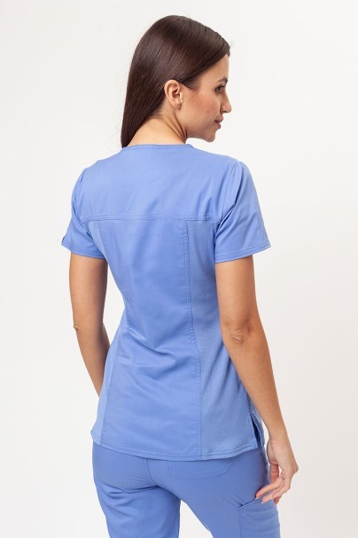 Komplet medyczny damski Cherokee Revolution Tech (bluza V-neck, spodnie Mid Rise) klasyczny błękit-3