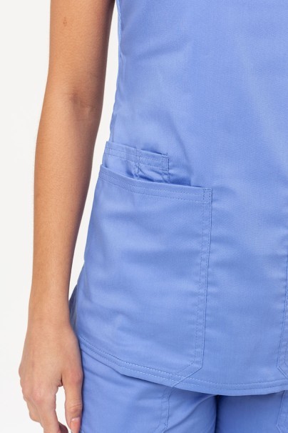 Komplet medyczny damski Cherokee Revolution Tech (bluza V-neck, spodnie Mid Rise) klasyczny błękit-5