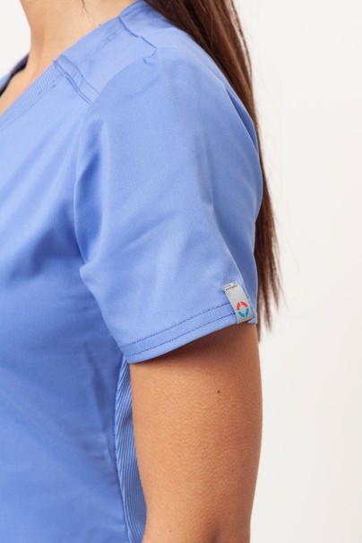 Komplet medyczny damski Cherokee Revolution Tech (bluza V-neck, spodnie Mid Rise) klasyczny błękit-6