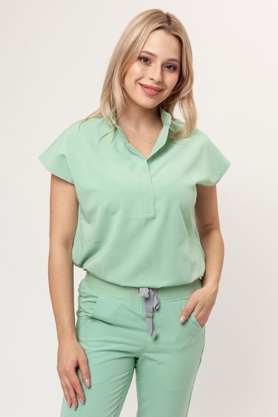 Bluza medyczna damska Uniforms World 518GTK™ Avant pistacjowa-3