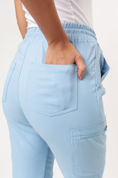 Spodnie medyczne damskie Uniforms World 109PSX Yucca błękitne-5