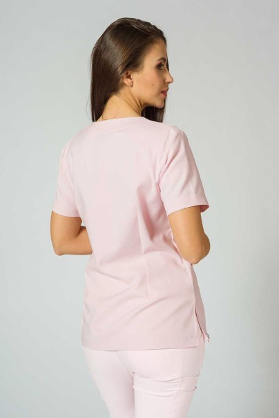 PROMO Bluza medyczna damska Sunrise Uniforms Premium Joy pastelowy róż-2