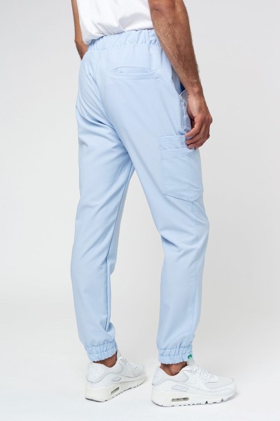 PROMO Spodnie medyczne męskie Sunrise Uniforms Premium Select jogger błękitne-2