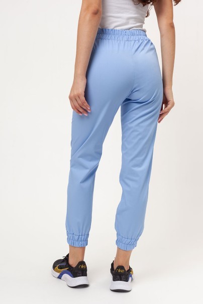 Spodnie medyczne damskie Sunrise Easy FRESH jogger błękitne-1