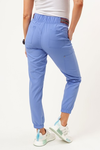 Spodnie medyczne damskie Dickies EDS NXT Mid Rise jogger klasyczny błękit-3