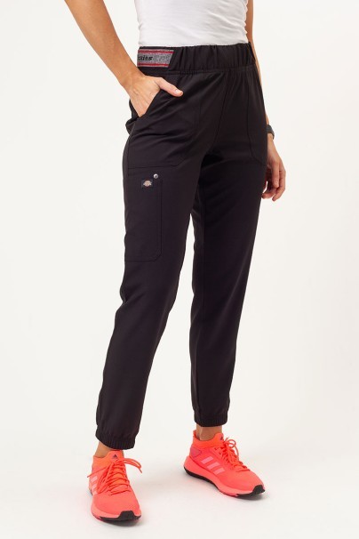 Komplet medyczny damski Dickies EDS NXT (bluza V-neck, spodnie Jogger) czarny-9