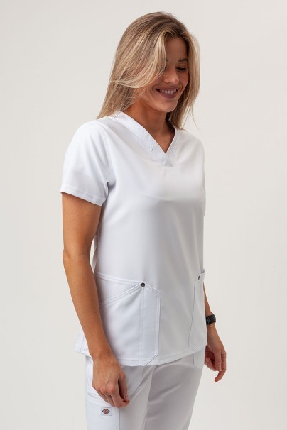 Bluza medyczna damska Dickies EDS NXT V-neck biała-2