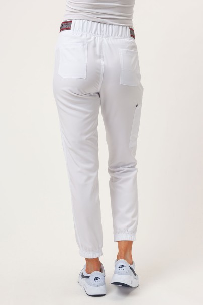 Spodnie medyczne damskie Dickies EDS NXT Mid Rise jogger białe-2