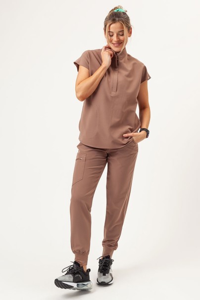 Bluza medyczna damska Uniforms World 518GTK™ Avant On-Shift cynamonowa-7