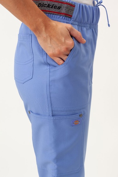 Spodnie medyczne damskie Dickies EDS NXT Mid Rise jogger klasyczny błękit-5