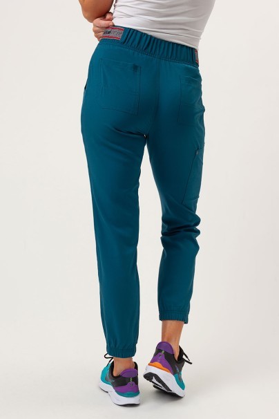 Spodnie medyczne damskie Dickies EDS NXT Mid Rise jogger karaibski błękit-2