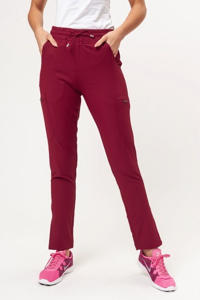 Komplet medyczny damski Uniforms World 109PSX Shelly Classic (spodnie Yucca) burgundowy-10