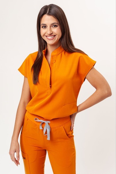 Bluza medyczna damska Uniforms World 518GTK™ Avant On-Shift kurkuma-3