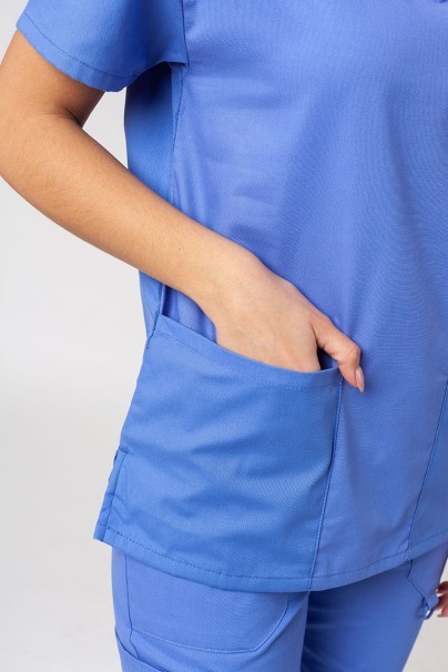 Bluza medyczna damska Dickies EDS Signature V-neck Top klasyczny błękit-4