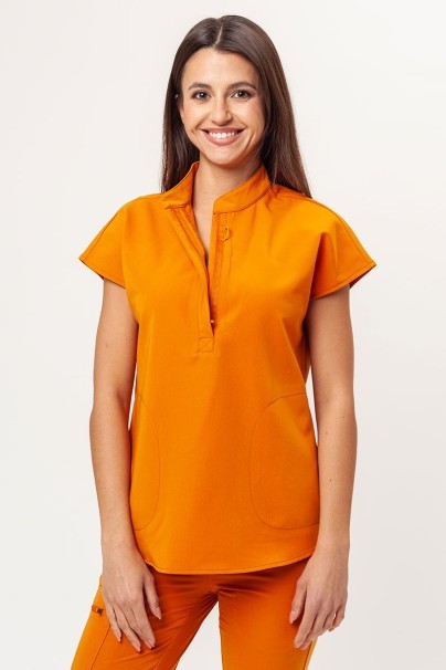 Bluza medyczna damska Uniforms World 518GTK™ Avant On-Shift kurkuma-1